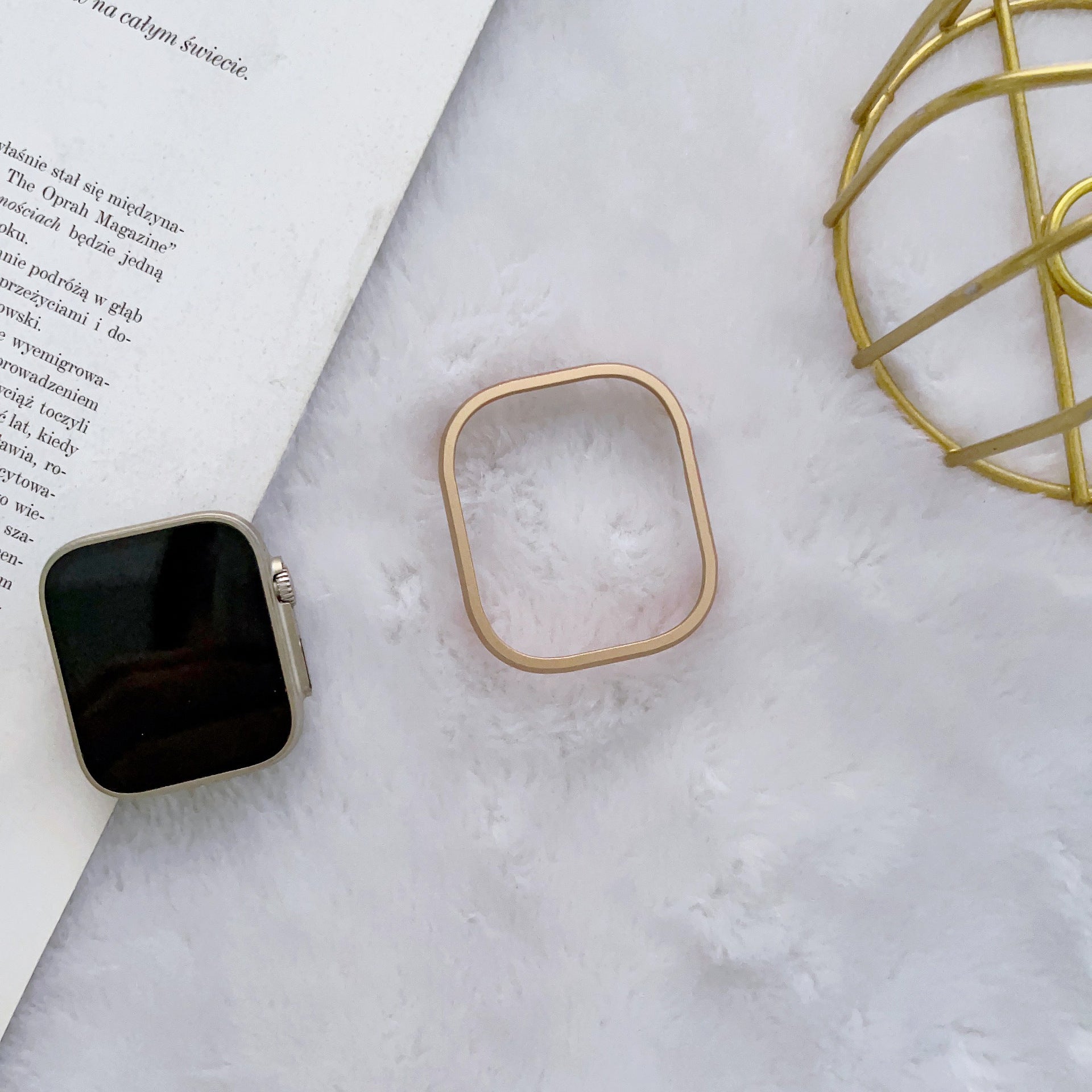Simple And Lightweight Anti-fall Watch Metal Case