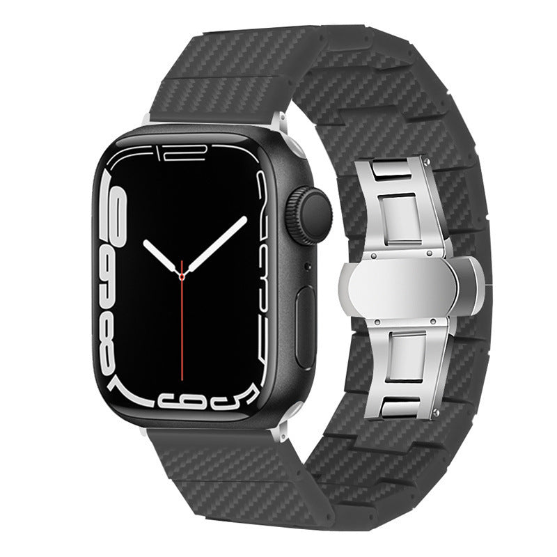 New Carbon Brazing Textured Watch Strap
