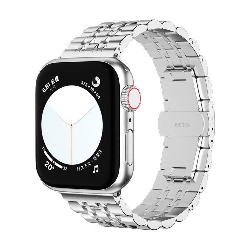 Watch Strap Three Beads Metal Seven Beads