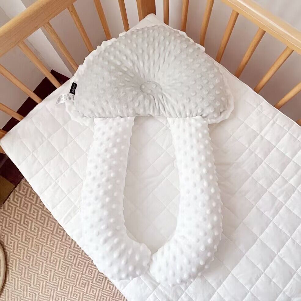 No Top Velvet Anti-deviation Head Baby Pillow
